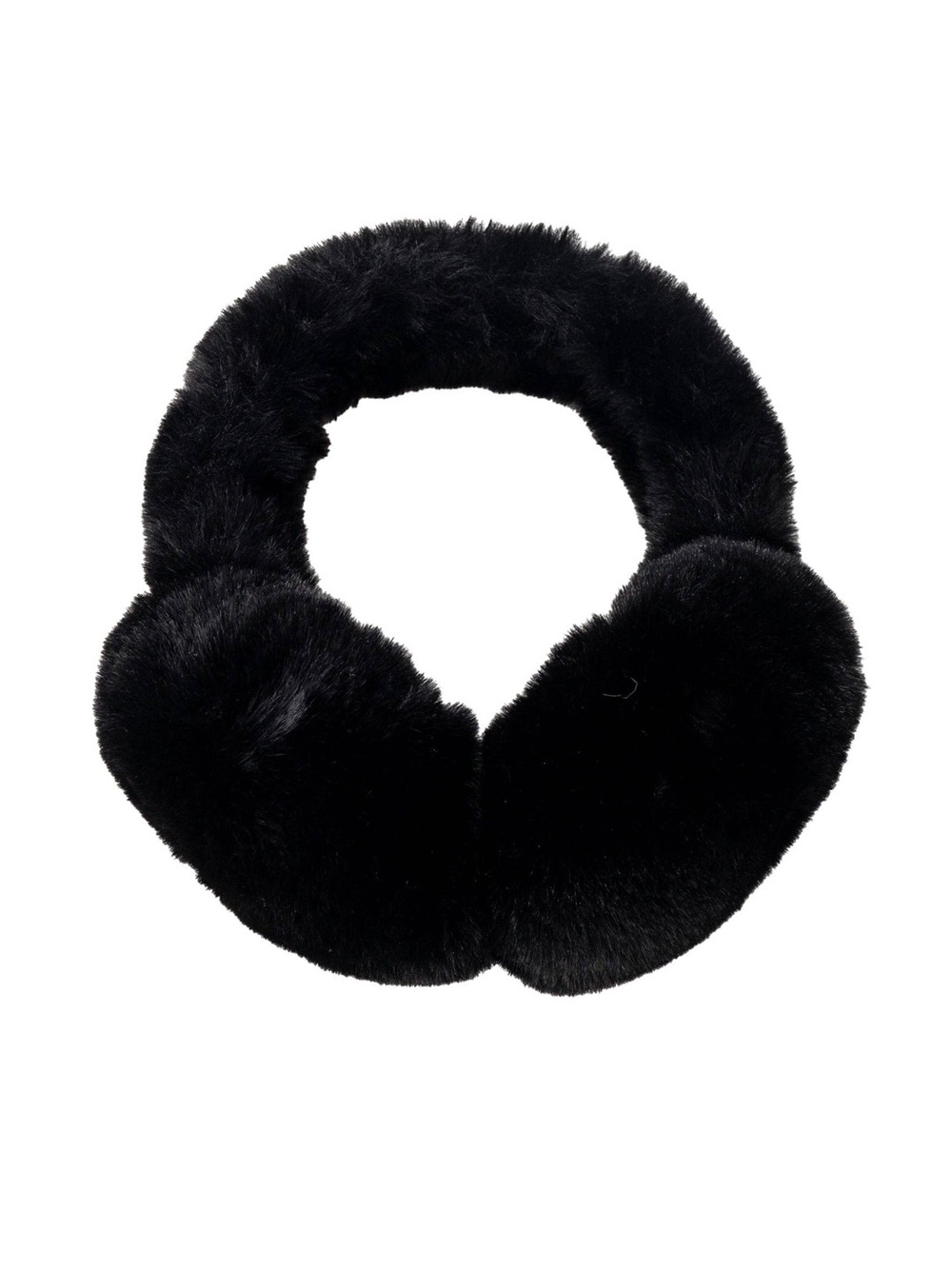Black Faux Fur Ear Muffs by Aspen Cozy Winter Ear Warmers